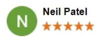 Google review by Neil Patel for Advanced Physical Therapy Specialists